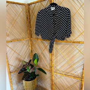 Rouje Polka Dot Crop Top size 38